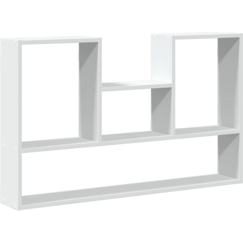 Wall Shelf White 99x15x60 cm Engineered Wood Vidaxl