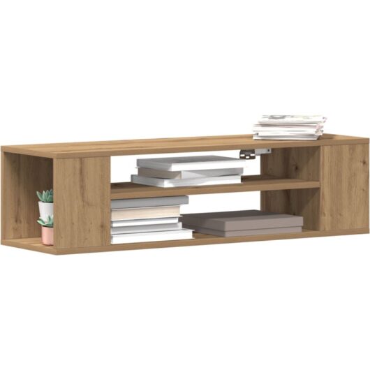 TV Cabinet Artisan Oak Engineered Wood 100x30x26.5 cm TV Cabinet vidaXL