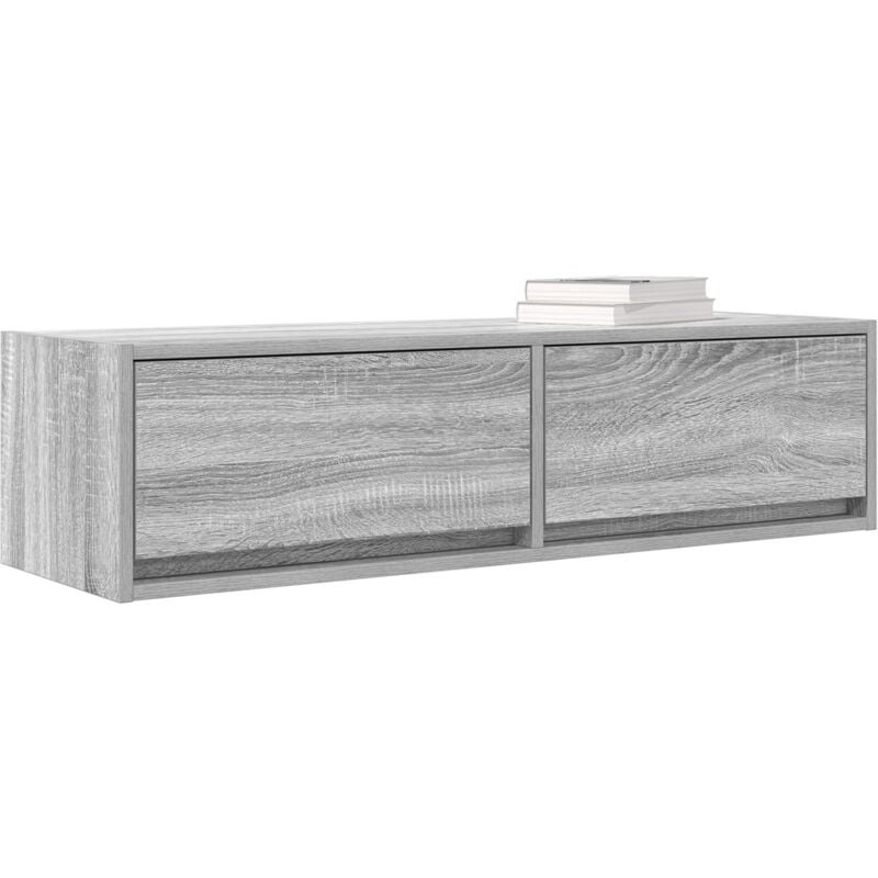 Tv Cabinet Grey sonoma Engineered wood 100 x 31 x 25.5 cm Vidaxl