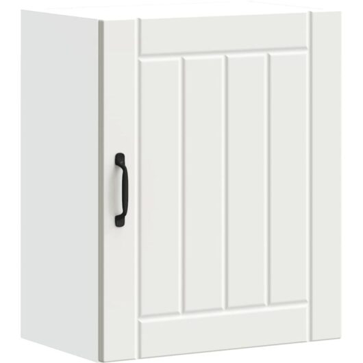 Kitchen Wall Cabinet Lucca White Engineered Wood vidaXL