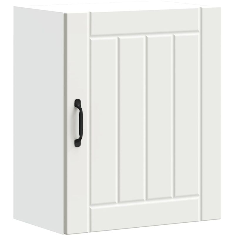 Kitchen Wall Cabinet Lucca White Engineered Wood vidaXL