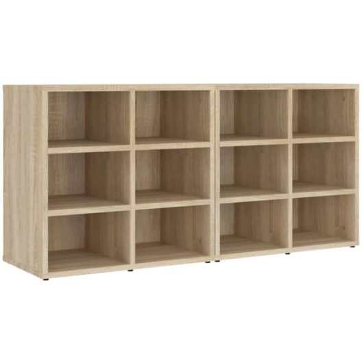 Shoe Cabinets 2 pcs Sonoma Oak 52.5x30x50 cm Vidaxl