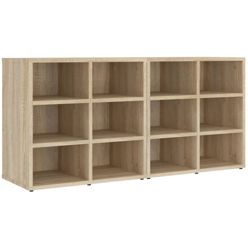 Shoe Cabinets 2 pcs Sonoma Oak 52.5x30x50 cm Vidaxl