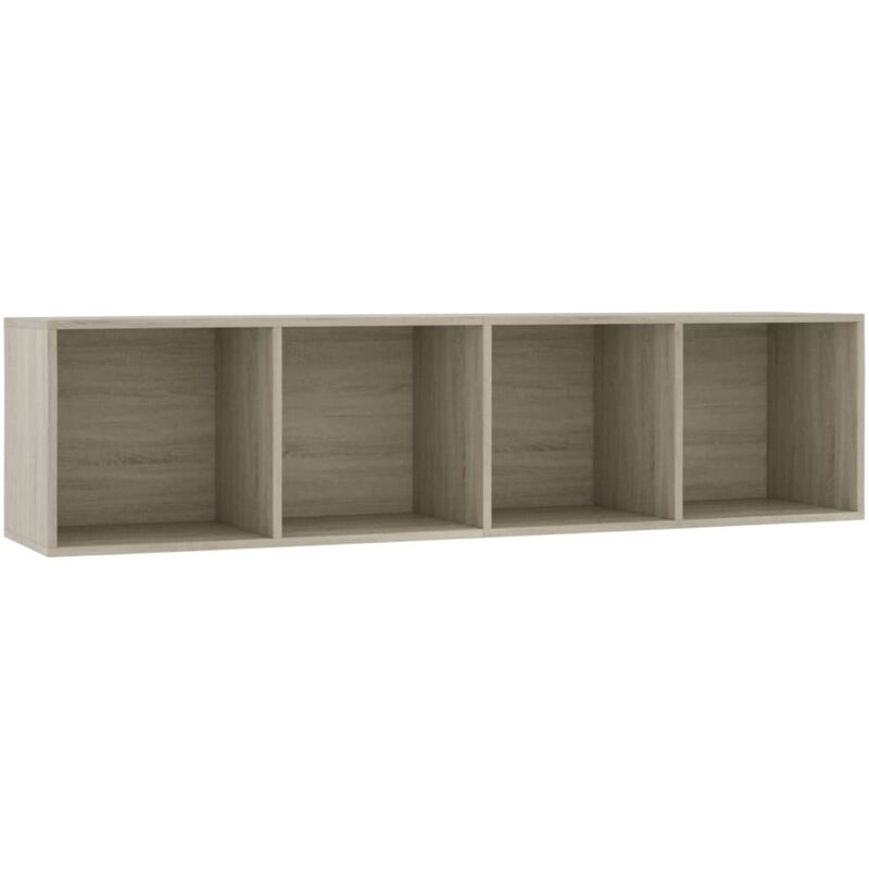 Vidaxl - Book Cabinet/TV Cabinet Sonoma Oak 143x30x36 cm