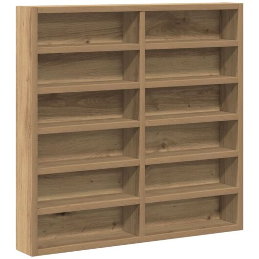 Vidaxl - Vitrine Cabinet Artisan Oak 60x8,5x58 cm Engineered Wood