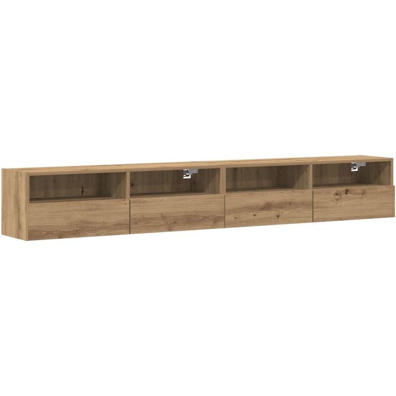 Vidaxl - tv Wall Cabinet Artisan oak Wood Medium tv Stand Rectangular