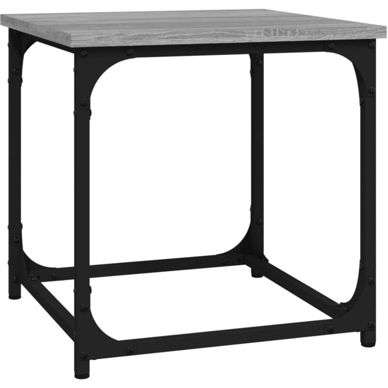 Vidaxl - Side Table Grey Sonoma 40x40x40 cm Engineered Wood