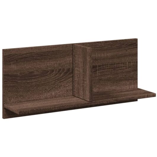 Vidaxl - Wall Cabinet 70x16.5x30 cm Brown Oak Engineered Wood