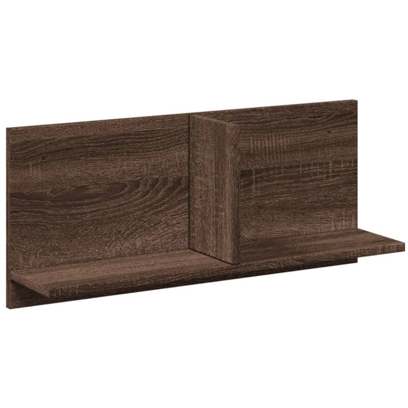 Vidaxl - Wall Cabinet 70x16.5x30 cm Brown Oak Engineered Wood