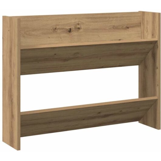 Vidaxl - Wall Shoe Cabinet Artisan Oak 80x18x60 cm Engineered Wood