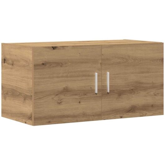 Wall Cabinet Artisan Oak 80x39x40 cm Engineered Wood vidaXL