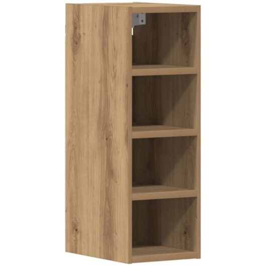 Hanging Cabinet Riga Artisan Oak 20x29.5x60 cm Engineered Wood vidaXL