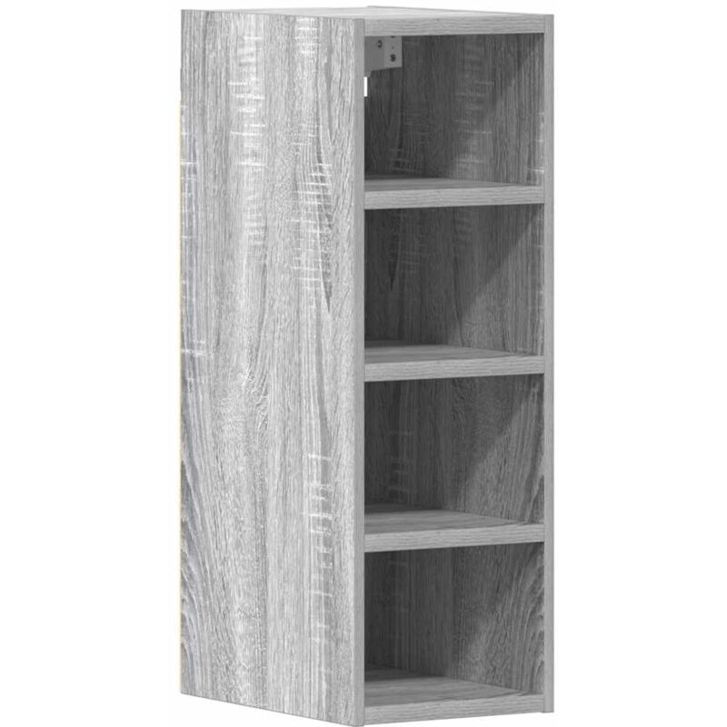 Hanging Cabinet Riga Grey Sonoma 20x29.5x60 cm Engineered Wood vidaXL