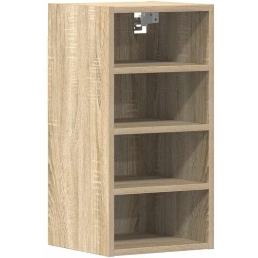 Hanging Cabinet Riga Sonoma Oak 30x29.5x60 cm Engineered Wood Vidaxl