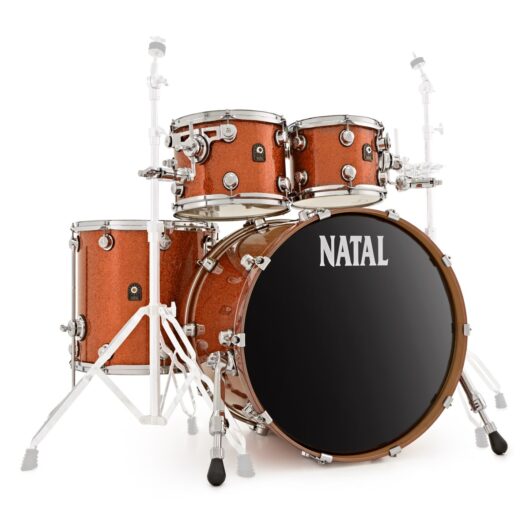 Natal Originals Maple 22 4pc Shell Pack Orange Sparkle