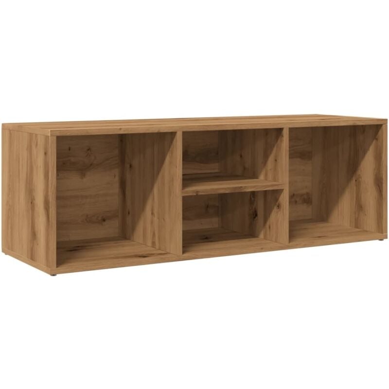 Shoe Storage Bench Artisan Oak 105x35x35 cm Engineered Wood vidaXL
