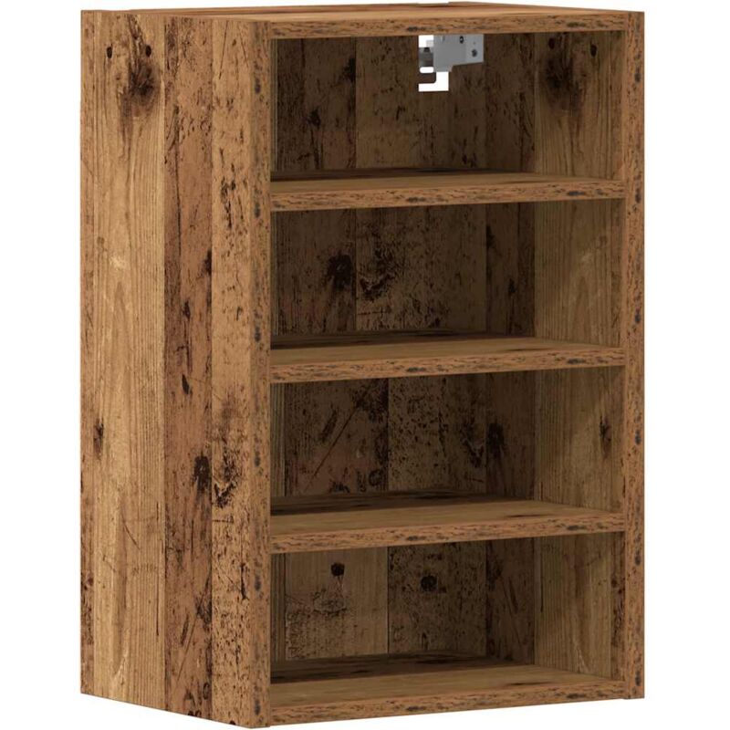 Vidaxl - Hanging Cabinet Riga Old Wood 40x29.5x60 cm Engineered Wood