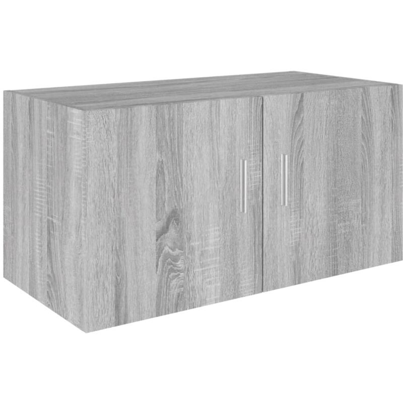 Wall Mounted Cabinet Grey Sonoma 80x39x40 cm Engineered Wood vidaXL