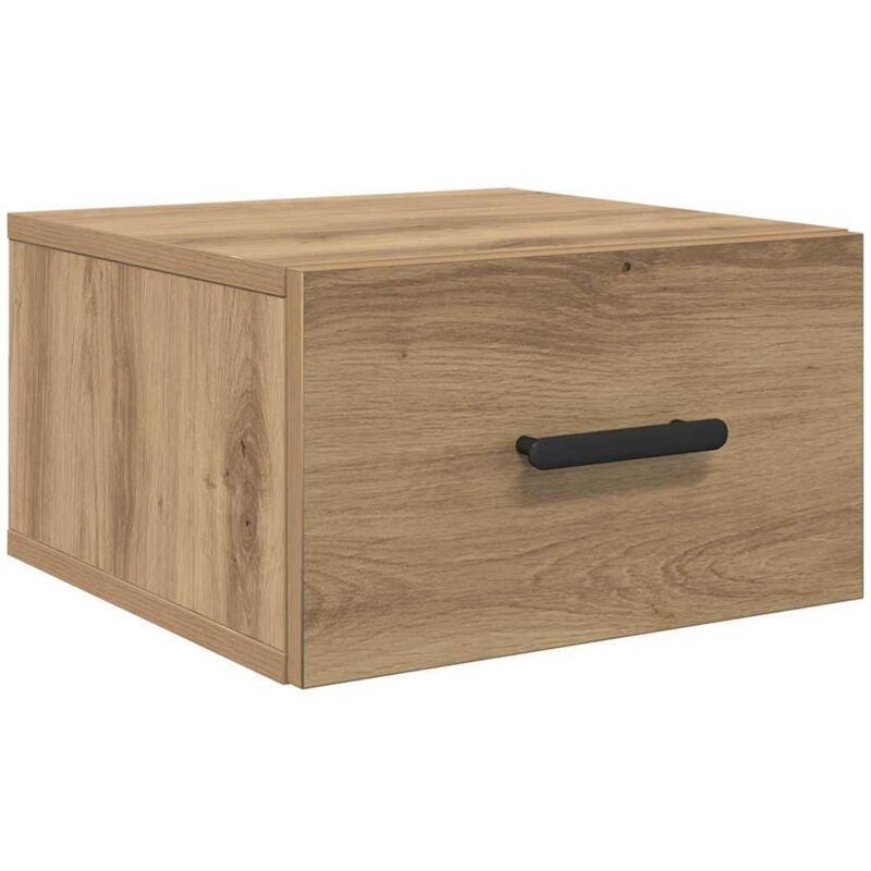Bedside Cabinet Artisan oak 35 x 35 x 20 cm Engineered wood Vidaxl