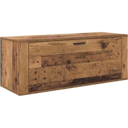 Shoe Cabinet Old wood 100 x 35 x 38 cm Engineered wood vidaXL
