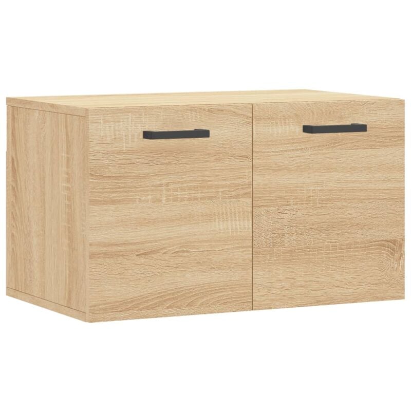 Wall Cabinet Sonoma Oak 60x36.5x35 cm Engineered Wood Vidaxl