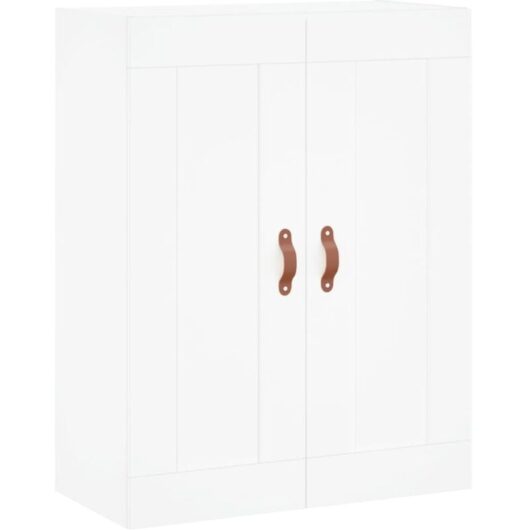 Wall Mounted Cabinet White 69.5x34x90 cm Engineered Wood vidaXL