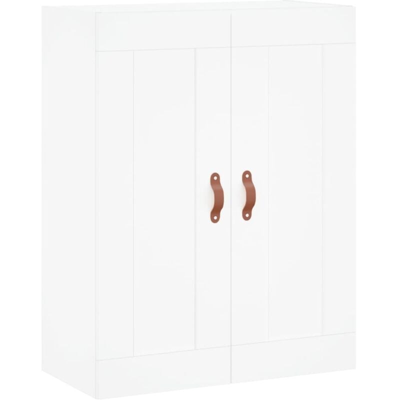 Wall Mounted Cabinet White 69.5x34x90 cm Engineered Wood vidaXL