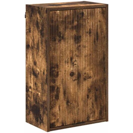 Bathroom Cabinet Smoked oak 39 x 23.5 x 65 cm Engineered wood vidaXL