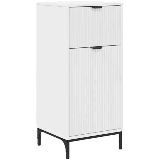 Bathroom Cabinet White 39.5 x 36 x 88 cm Engineered wood vidaXL