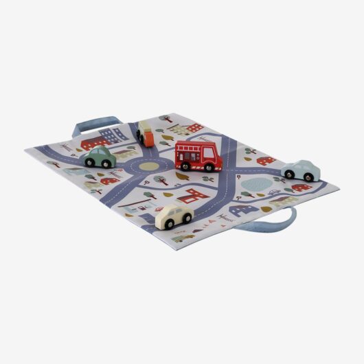 Mini Track + 5 Cars beige