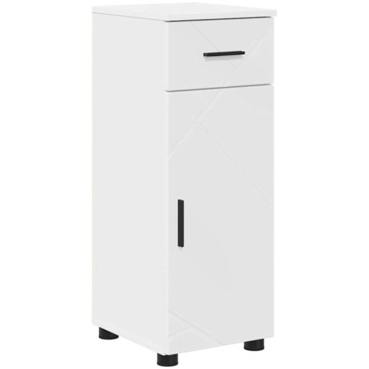 Bathroom Cabinet White 30 x 35 x 80 cm Engineered wood vidaXL