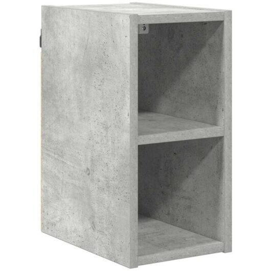 Hanging Cabinet with Shelf Riga Concrete Grey 20 x 29.5 x 40 cm vidaXL