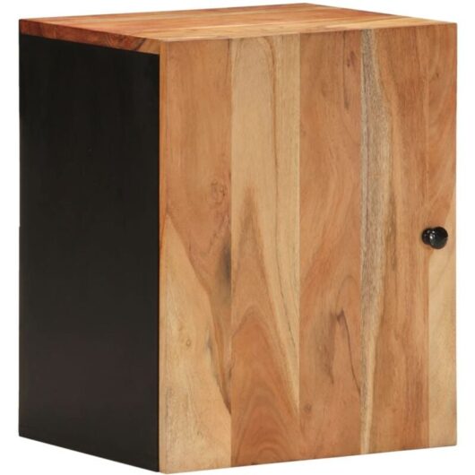 Bathroom Wall Cabinet 38x33x48 cm Solid Wood Acacia vidaXL