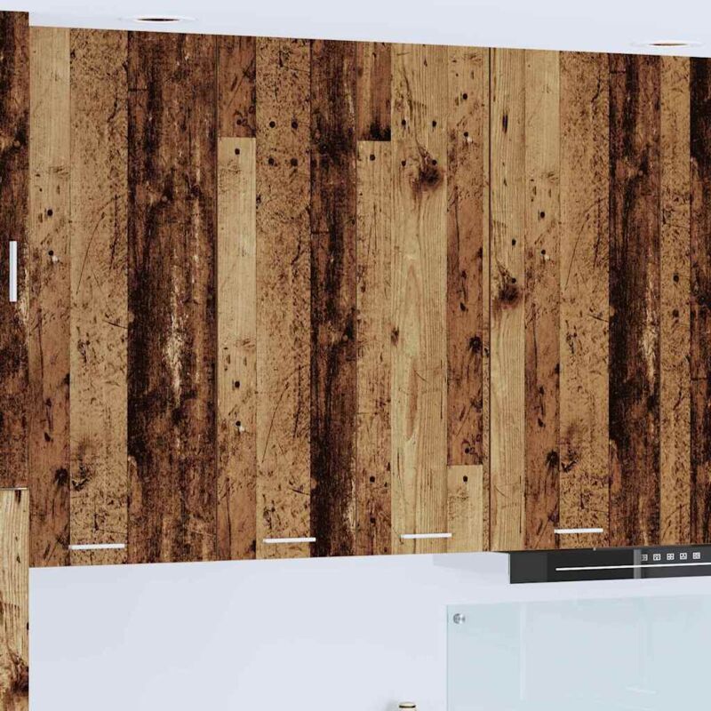 Hanging Cabinet Riga Old Wood 60 x 31 x 100 cm Engineered Wood vidaXL