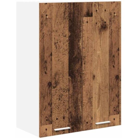 Hanging Cabinet Riga Old Wood 60 x 31 x 80 cm Engineered Wood vidaXL