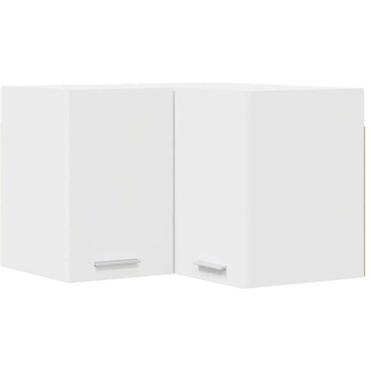 Hanging Cabinet Riga White 57 x 57 x 40 cm Engineered Wood vidaXL