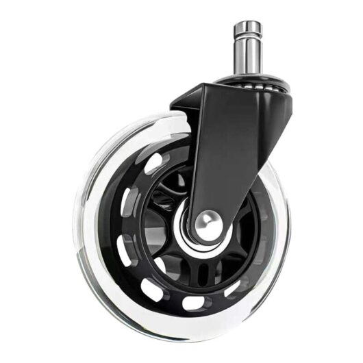 Set of 5 Wheels, 50 kg, Black