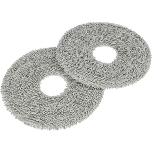 Vhbw - 2x Cleaning Cloth compatible with Mova E30 Ultra Robotic Vacuum Cleaner - Mopping Cloth, Mop Pad - 2x microfibre cloth