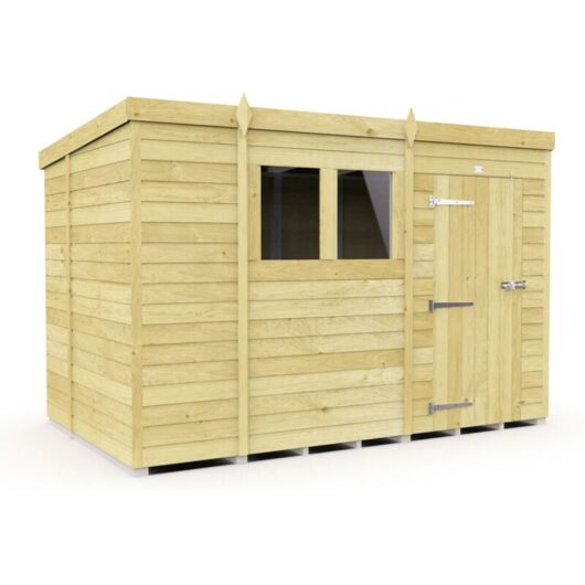 11 x 6 Pent Shed