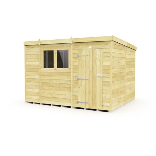 11 x 8 Pent Shed
