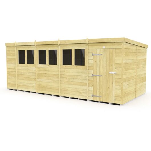 18 x 8 Pent Shed