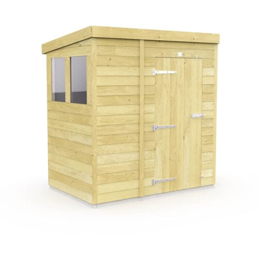 4 x 6 Pent Shed