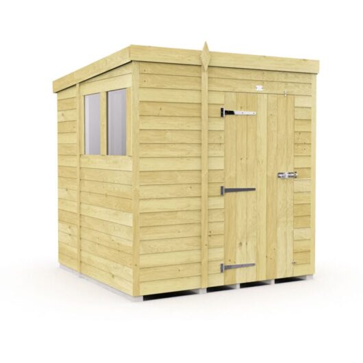 6 x 7 Pent Shed