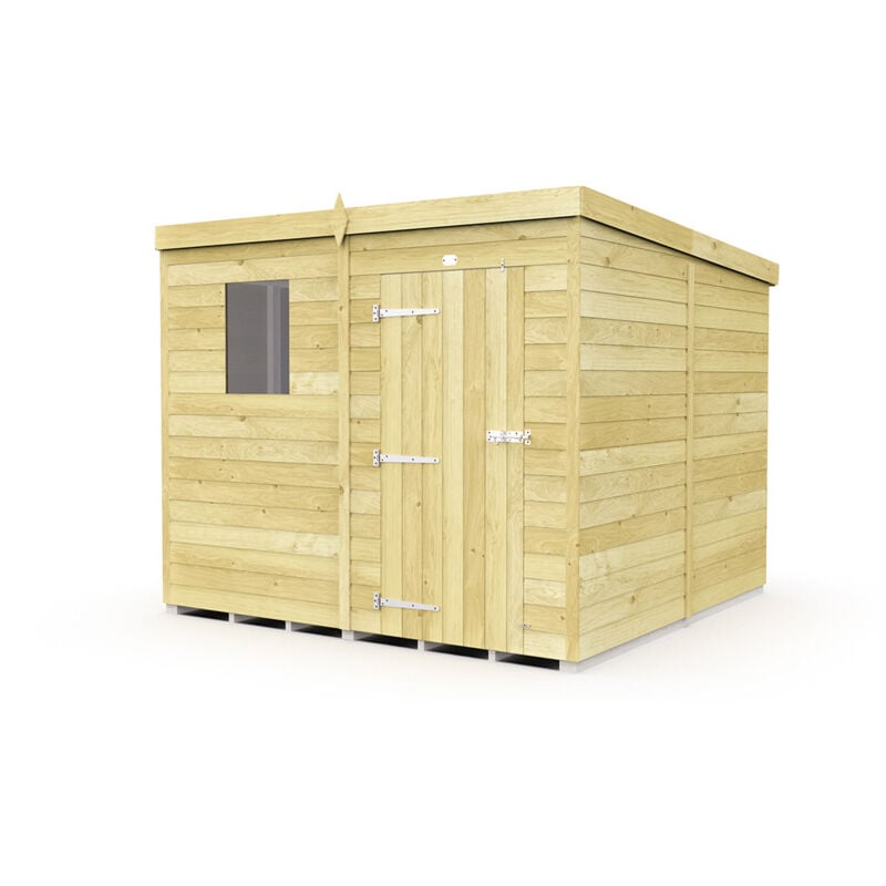 7 x 8 Pent Shed