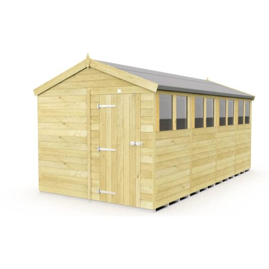 8 x 16 Apex Shed