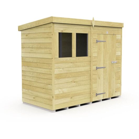 8 x 4 Pent Shed