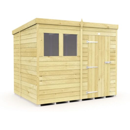 8 x 7 Pent Shed
