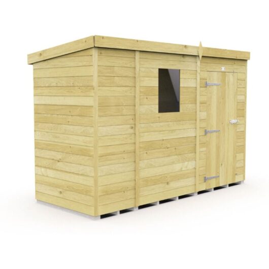 9 x 4 Pent Shed