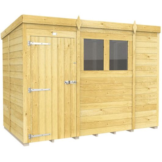 9 x 5 Pent Shed