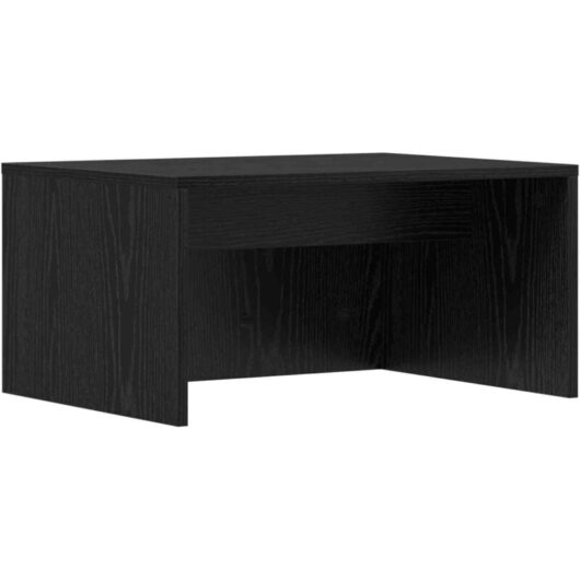 Wall-Mounted Desk Black Oak 60 x 45 x 30 cm Engineered Wood vidaXL
